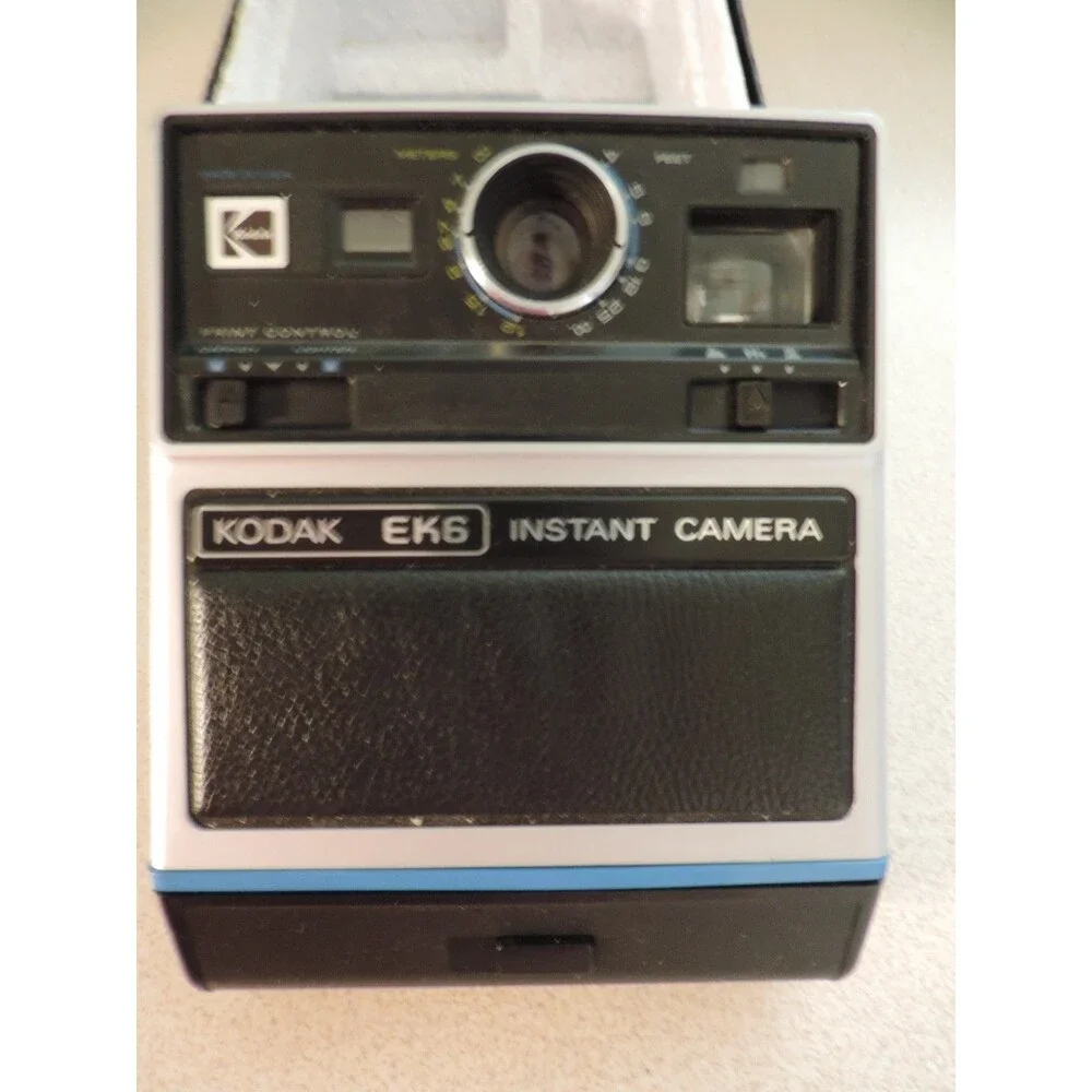 Kodak EK6 Instant Camera In Original Box With Instructions NOS